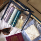 Signature Clear Travel Bag with Bamboo Washcloth - 35 Thousand