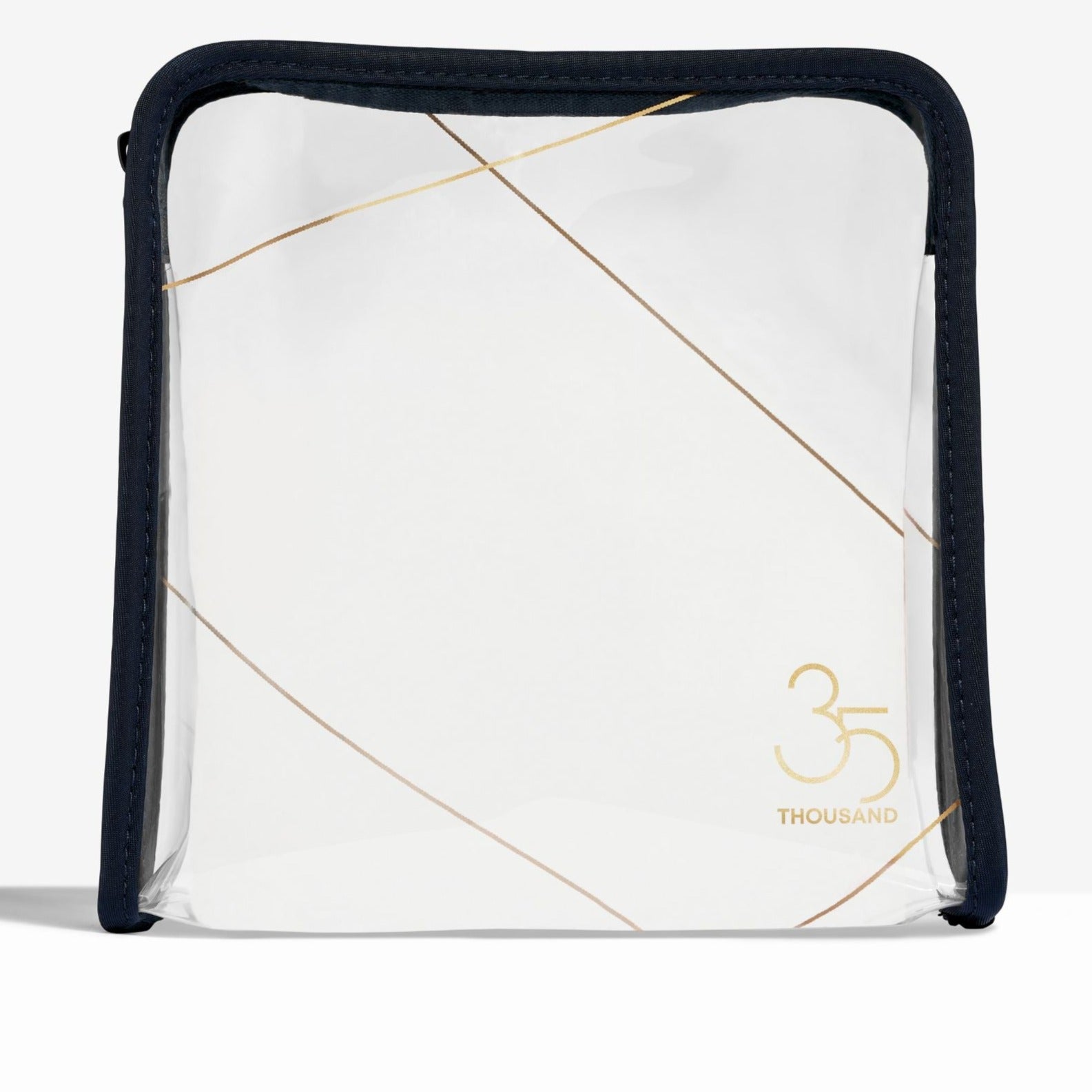 Signature Clear Travel Bag with Bamboo Washcloth - 35 Thousand