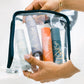 Signature Clear Travel Bag with Bamboo Washcloth - 35 Thousand